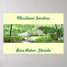 Jardines de Morikami Poster