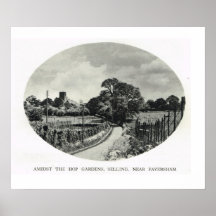 Jardines de salto, vendiendo, Faversham Posters