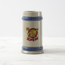 Jarra Metrín Martillo de Guerra Taza