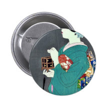 Jaula del insecto de Ito, Shinsui Ukiyoe Pins