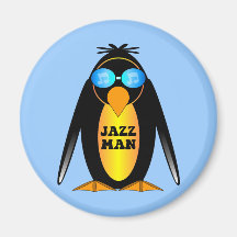 jazz imán de frigorífico