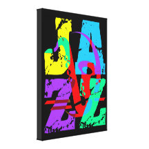 jazz impresión de lienzo