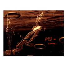 JAZZ´n away... Postkarte