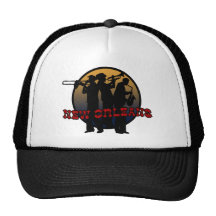 Jazz retro de New Orleans Gorras