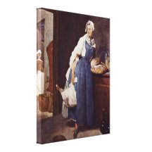 Jean-Baptiste Simeon Chardin - el Besorgerin Lona Envuelta Para Galerías