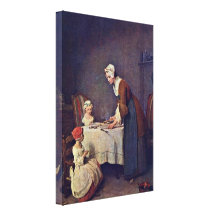Jean-Baptiste Simeon Chardin - la tolerancia Impresiones De Lienzo