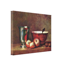 Jean-Baptiste Simeon Chardin - todavía vida Lona Estirada Galerías