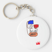 Jean Michelle Basquiat hace frente Llaveros