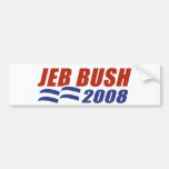 Jeb Bush 2008 Pegatina De Parachoque