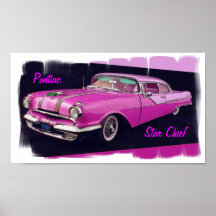 Jefe 1955 de la estrella de Pontiac Impresiones