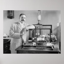 Jefe de oficina del tiempo, 1913 poster