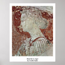 Jefe de un ángel de Uccello Pablo Posters