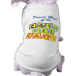 Jefe orgulloso de las casas del Caos Camisetas Mascota