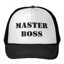 jefe principal gorros bordados