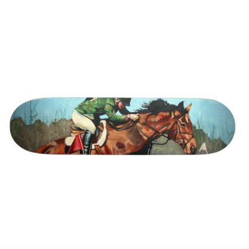 Jeff Oehmen "caballo salta " Monopatín Personalizado