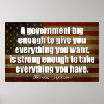 Jefferson: Un gobierno bastante grande… Posters