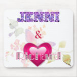 jenni y Richard Tapete De Raton