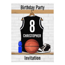 Jersey negro personalizado del baloncesto comunicado personalizado