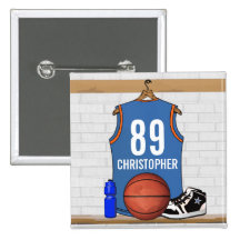 Jersey personalizado del baloncesto (LBO) Pins