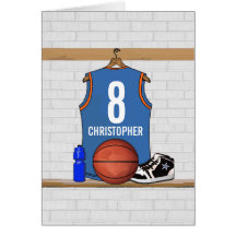 Jersey personalizado del baloncesto (LBO) Felicitacion