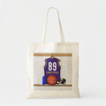 Jersey personalizado del baloncesto (PÁGINA) Bolsa