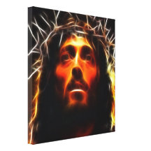 Jesucristo el salvador impresiones en lona estiradas