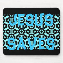 Jesús ahorra el mousepad tapete de ratón