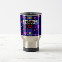 Jesús ama U Tazas