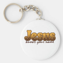 Jesús cristiano llavero personalizado