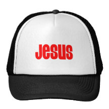 Jesús en rojo gorros bordados