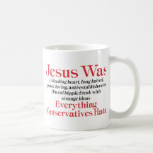 Jesús era un corazón sangrante tazas de café