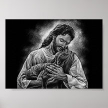 Jesús es el buen pastor poster