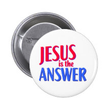 Jesús es el diseño cristiano del regalo de la resp pins