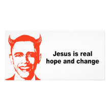 Jesús es esperanza y cambio reales tarjetas con fotos personalizadas