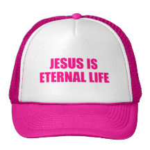 Jesús para mujer es gorra de la vida eterna