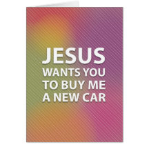 Jesús superficial tarjetas