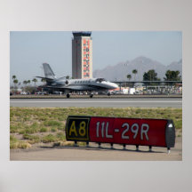 Jet de los negocios en Tuscon Posters