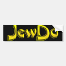 Jewdo Etiqueta De Parachoque