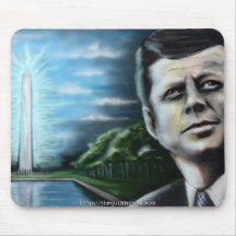 JFK se imaginan Mousepad Alfombrillas De Ratón