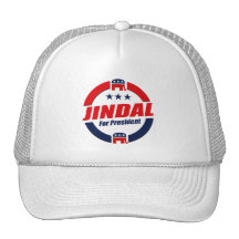JINDAL PARA el PRESIDENTE (republicano) Gorro De Camionero