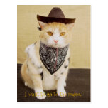 Jinete Bubba del rastro Tarjeta Postal