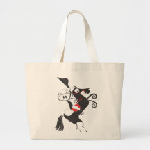 Jinete del caballo que realiza la pirueta que se a bolsa