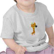 jirafa camisetas