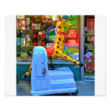 Jirafa Chinatown, NYC Fotos