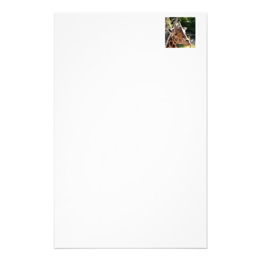 Jirafa de Baringo Papelería Personalizada