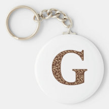 Jirafa G Llavero Personalizado