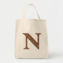 Jirafa N Bolsa Lienzo