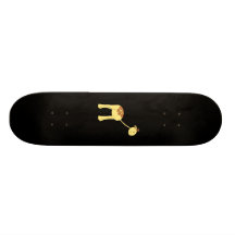 Jirafa sonriente. Historieta Tablas De Skate