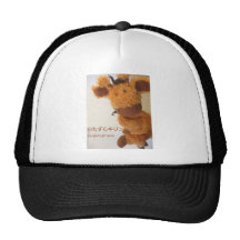 Jirafa traviesa gorro