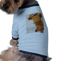 Jirafa traviesa ropa de perro